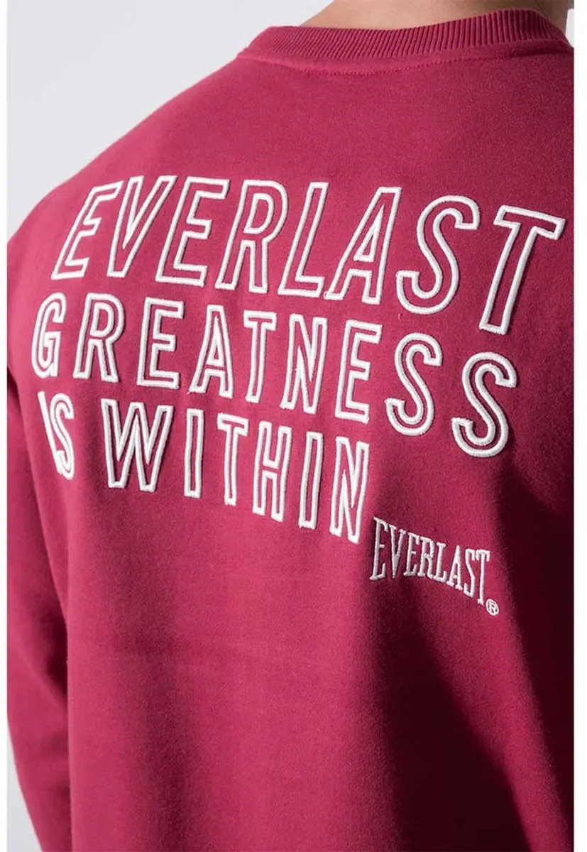 Everlast Felpa Sweatshirt - S - Bordeaux