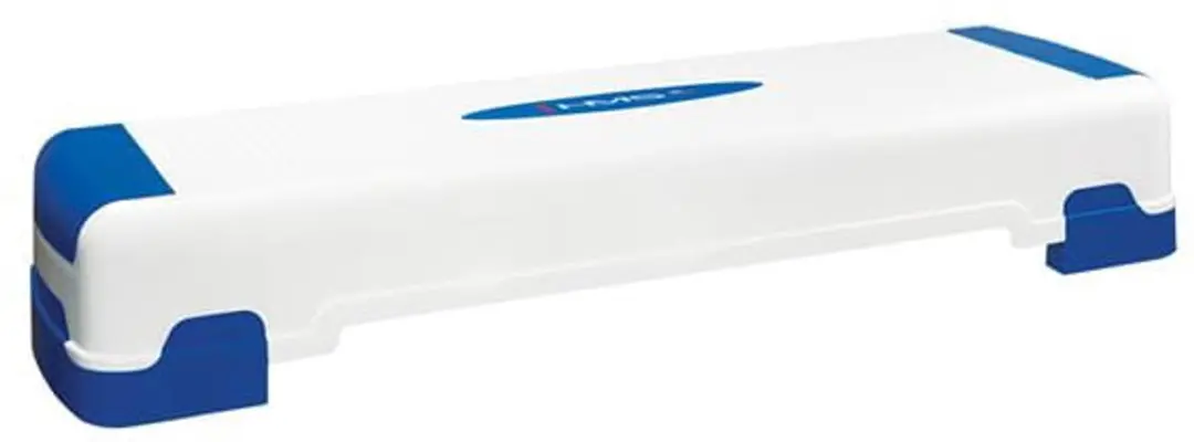 HMS AS005 Aerobic Step - Wit/Blauw - Verstelbaar