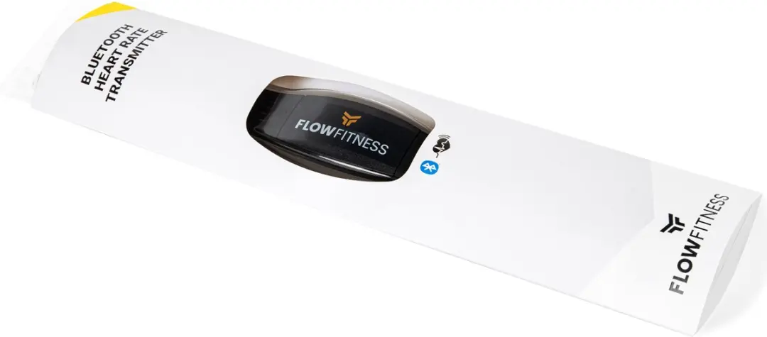 Flow Fitness Bluetooth Hartslagband - Zwart