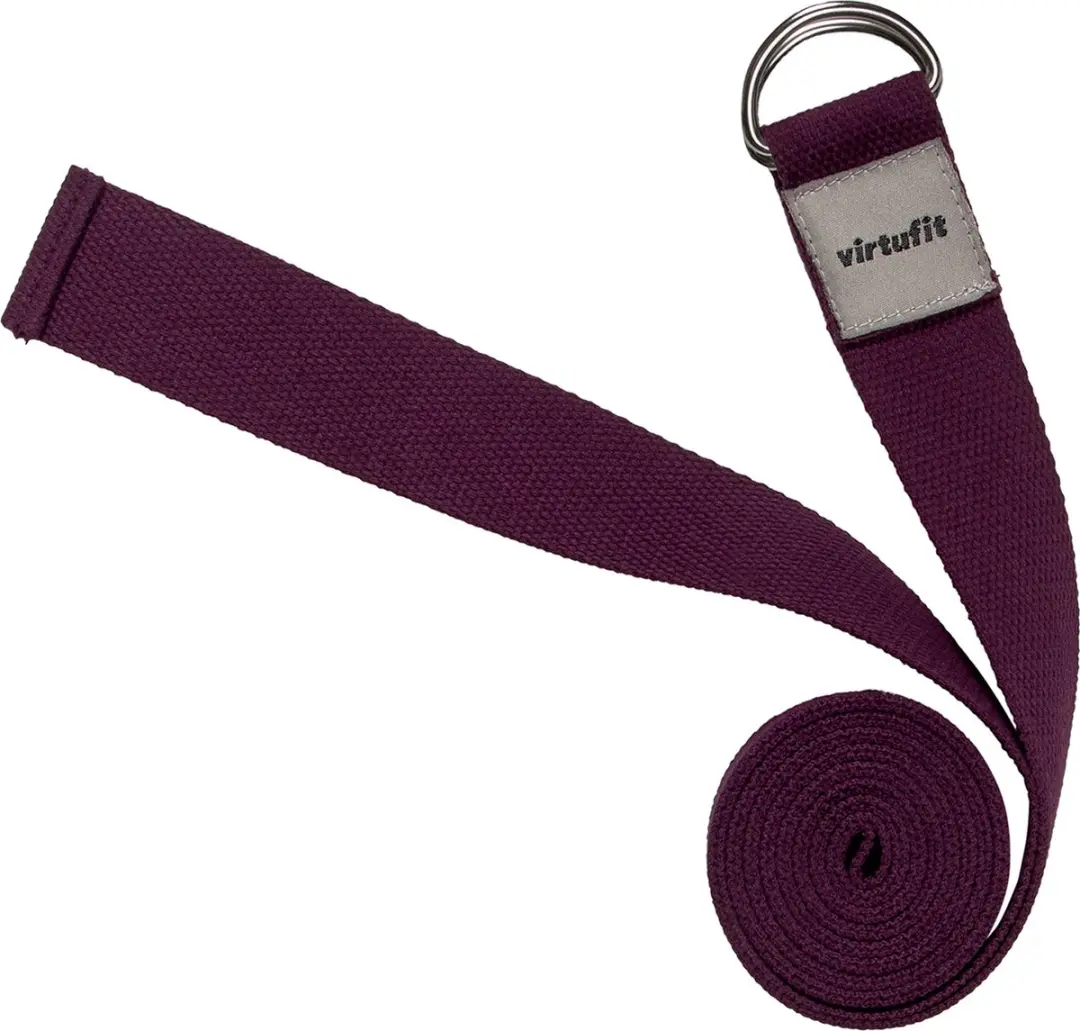 VirtuFit Premium Yoga Riem - 250cm Paars