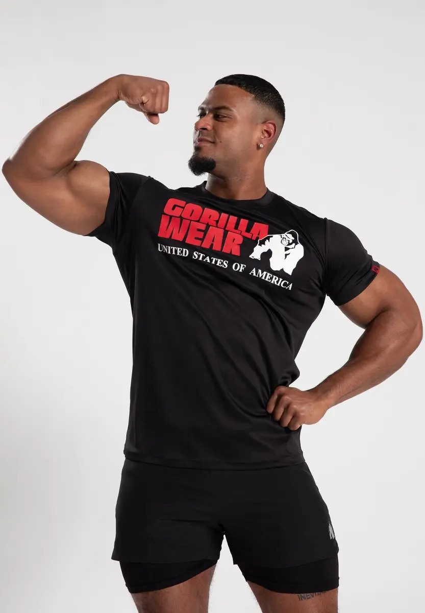 Gorilla Wear Classic Training T-shirt XL - Zwart