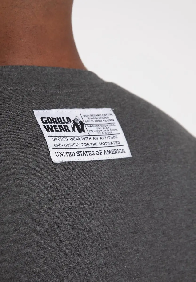 Gorilla Wear Classic T-shirt Donkergrijs M
