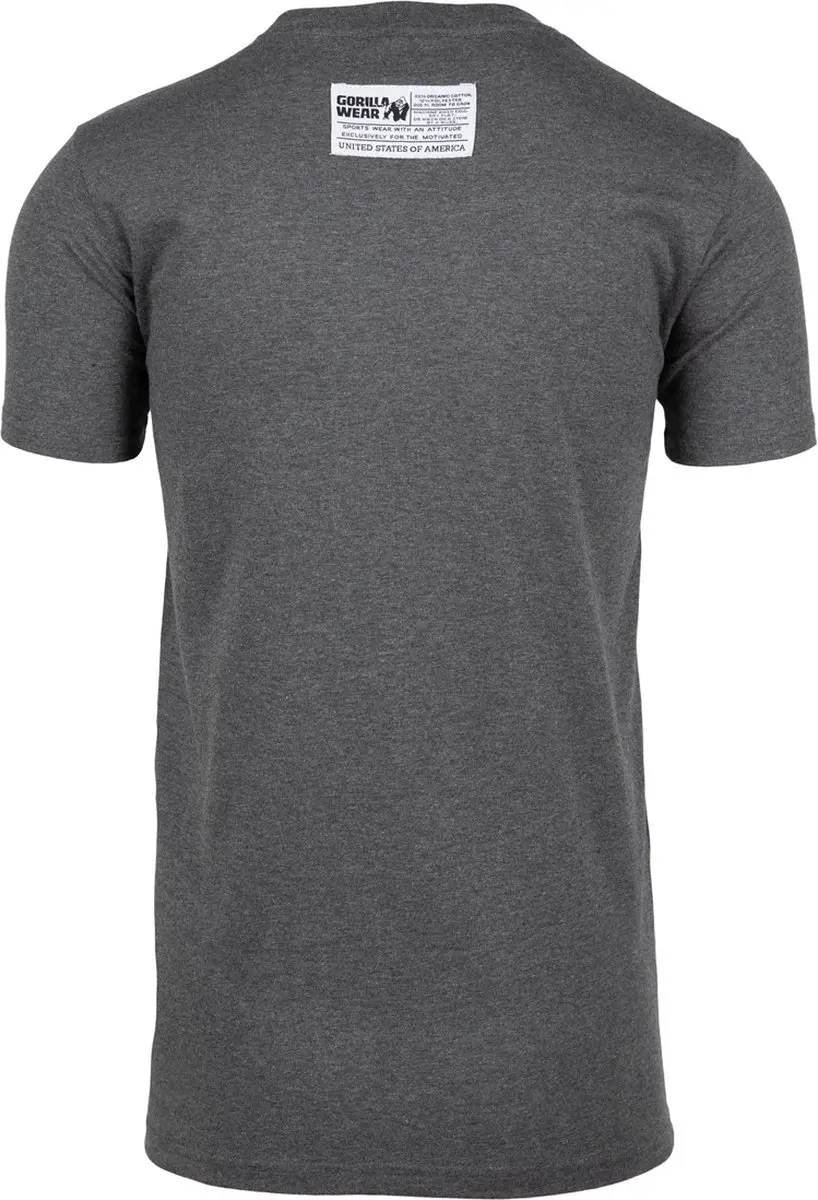 Gorilla Wear Classic T-shirt Donkergrijs M