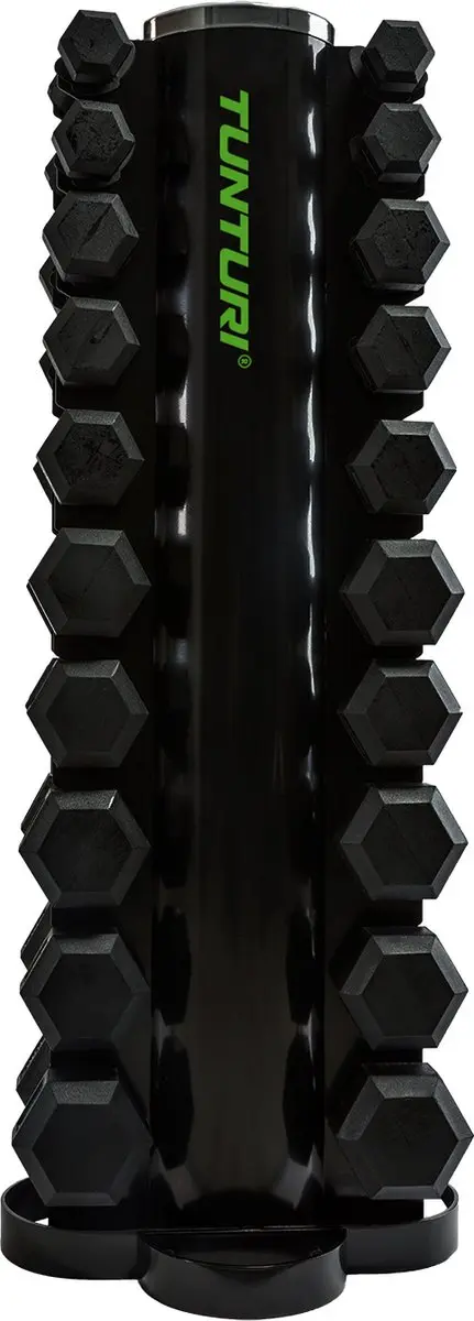 Tunturi Dumbbell Toren - Halterrek Zwart/Zilver