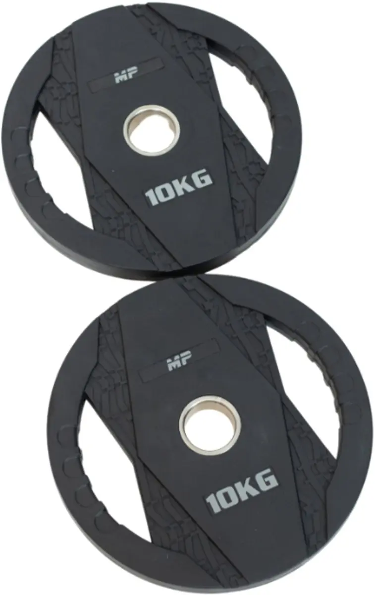 Muscle Power MP2005 Olympische Rubber Halterschijven 10 KG