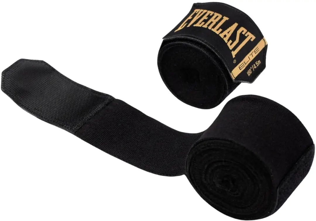 Everlast Elite Handwraps 457cm - Zwart