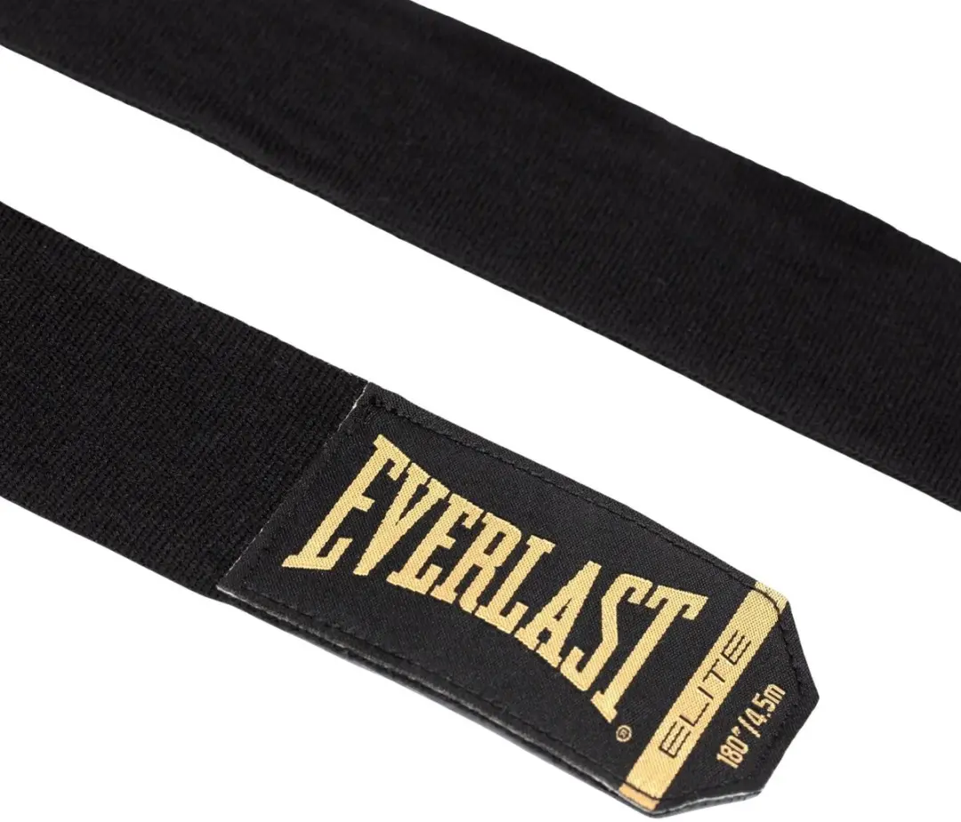 Everlast Elite Handwraps 457cm - Zwart - afbeelding 6 van 6