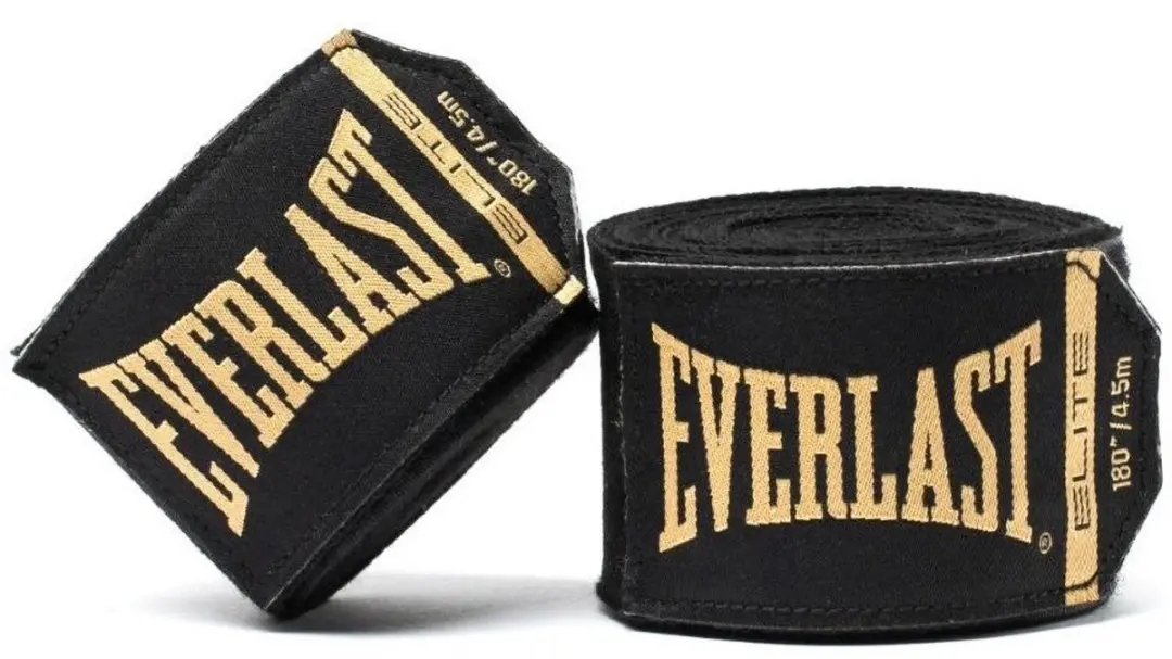 Everlast Elite Handwraps 457cm - Zwart