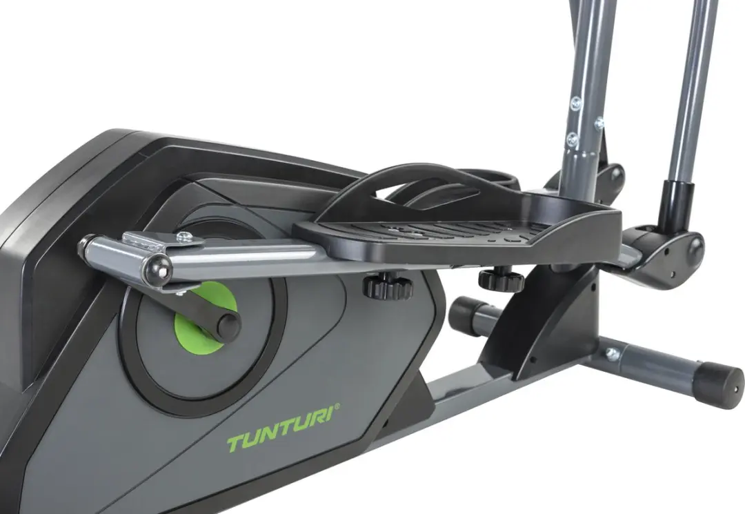 Tunturi Cardio Fit C30 Crosstrainer - 8 Weerstandsniveaus - Zwart/Groen/Grijs