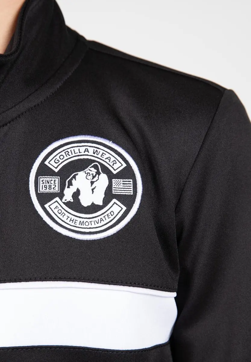Gorilla Wear Vernon Kids Trainingsjas 152 - Zwart