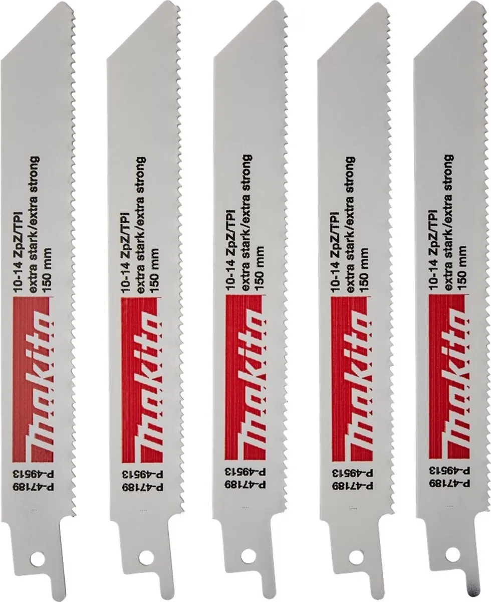 Makita P-49513 Reciprozaagblad - Metaal/Hout