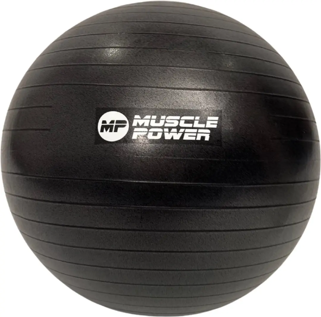 Muscle Power MPOK1204 Gymnastiekbal 75cm - Zwart - afbeelding 6 van 6