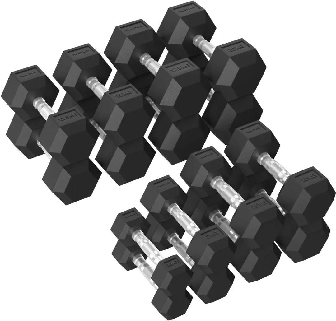 Tunturi Platinum Hexa Dumbbell Set