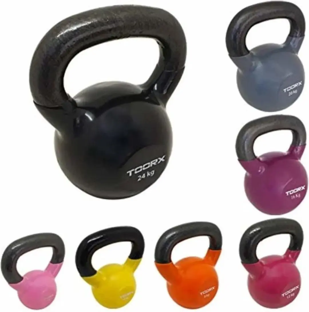 Toorx Kettlebell 20 kg - Gietijzer Grijs