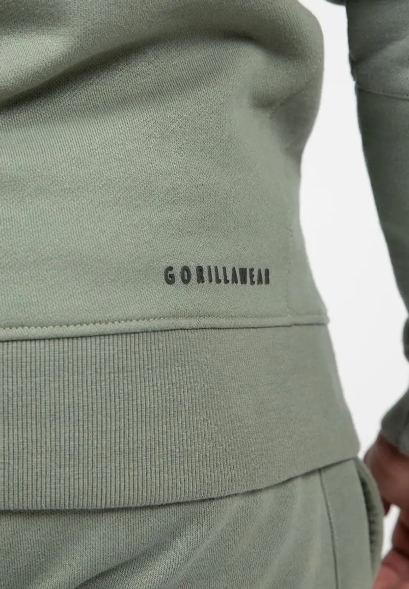 Gorilla Wear Leon Zipped Hoodie - Groen L