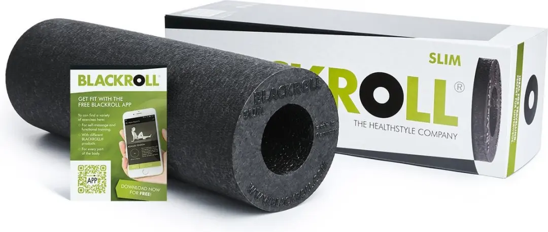 BLACKROLL Slim Foam Roller 30cm - Zwart