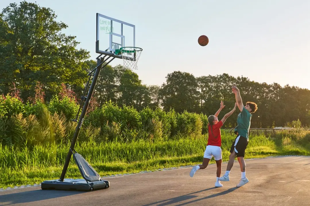 Salta Guard Basketbalpaal Verstelbaar 230-305cm - Dunkring - Zwart