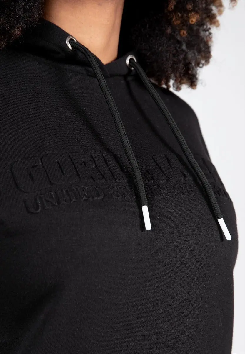 Gorilla Wear Crowley Dames Oversized Hoodie M - Zwart