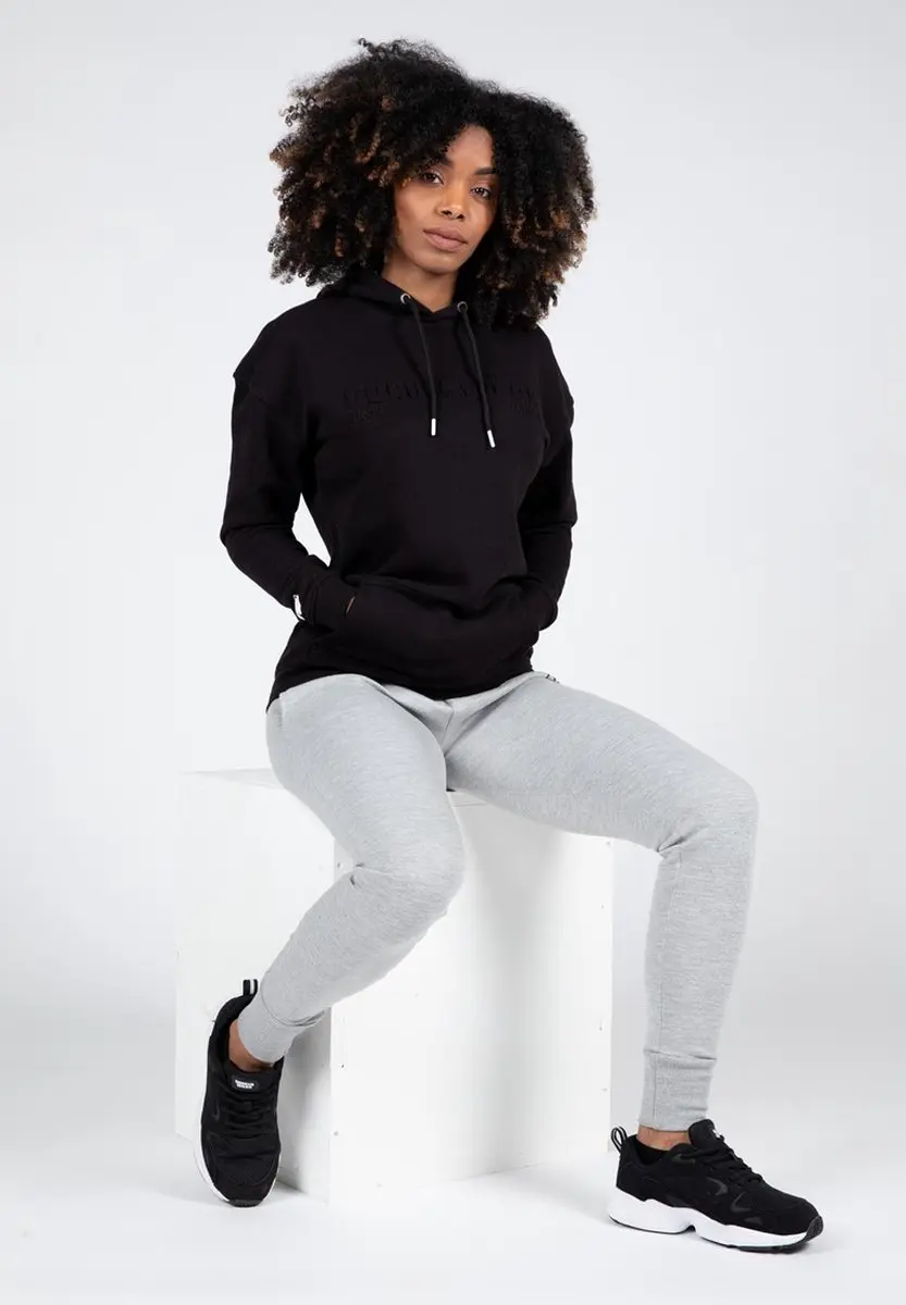 Gorilla Wear Crowley Dames Oversized Hoodie M - Zwart