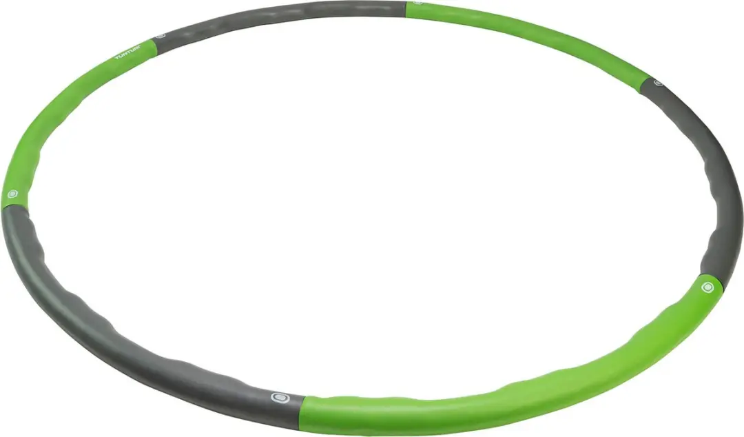 Tunturi Fitness Hoelahoep 100cm - 1,5kg - Groen/Grijs