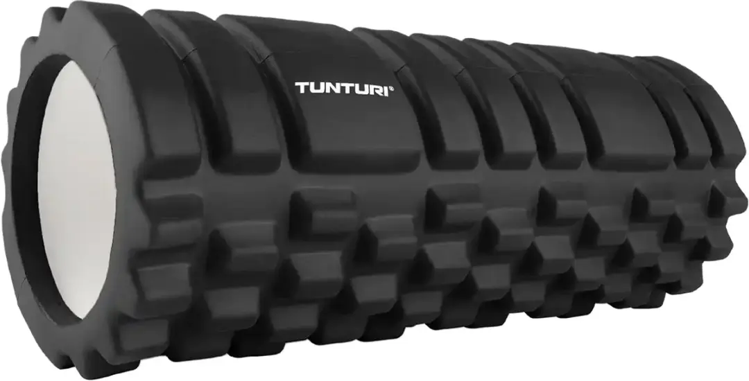 Tunturi Yoga Grid Foam Roller 33cm - Zwart