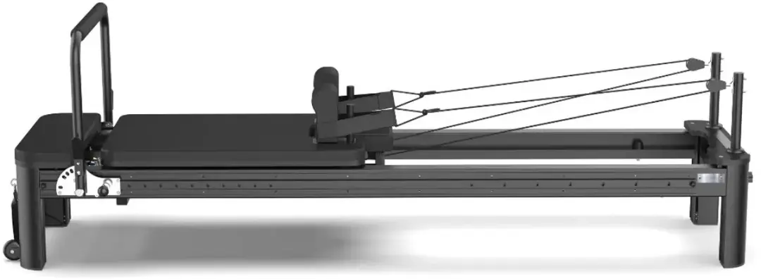 Toorx Liveness Reformer Full Track PTX8000 Pilates - Zwart
