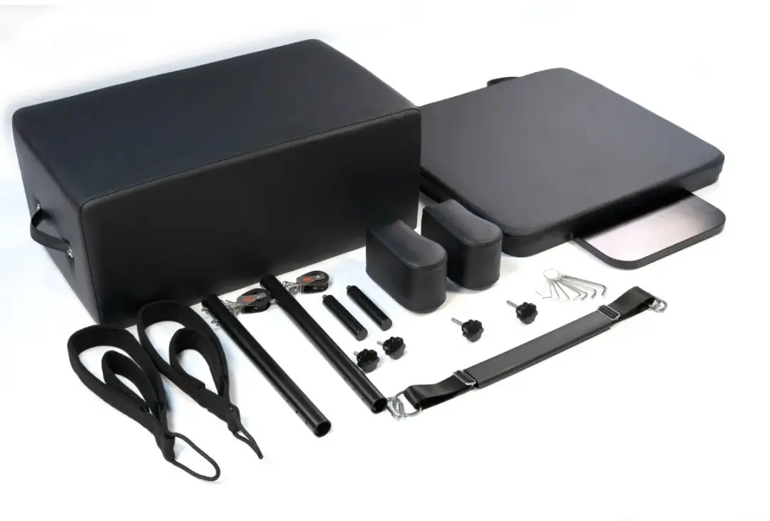 Toorx Liveness Reformer Full Track PTX8000 Pilates - Zwart