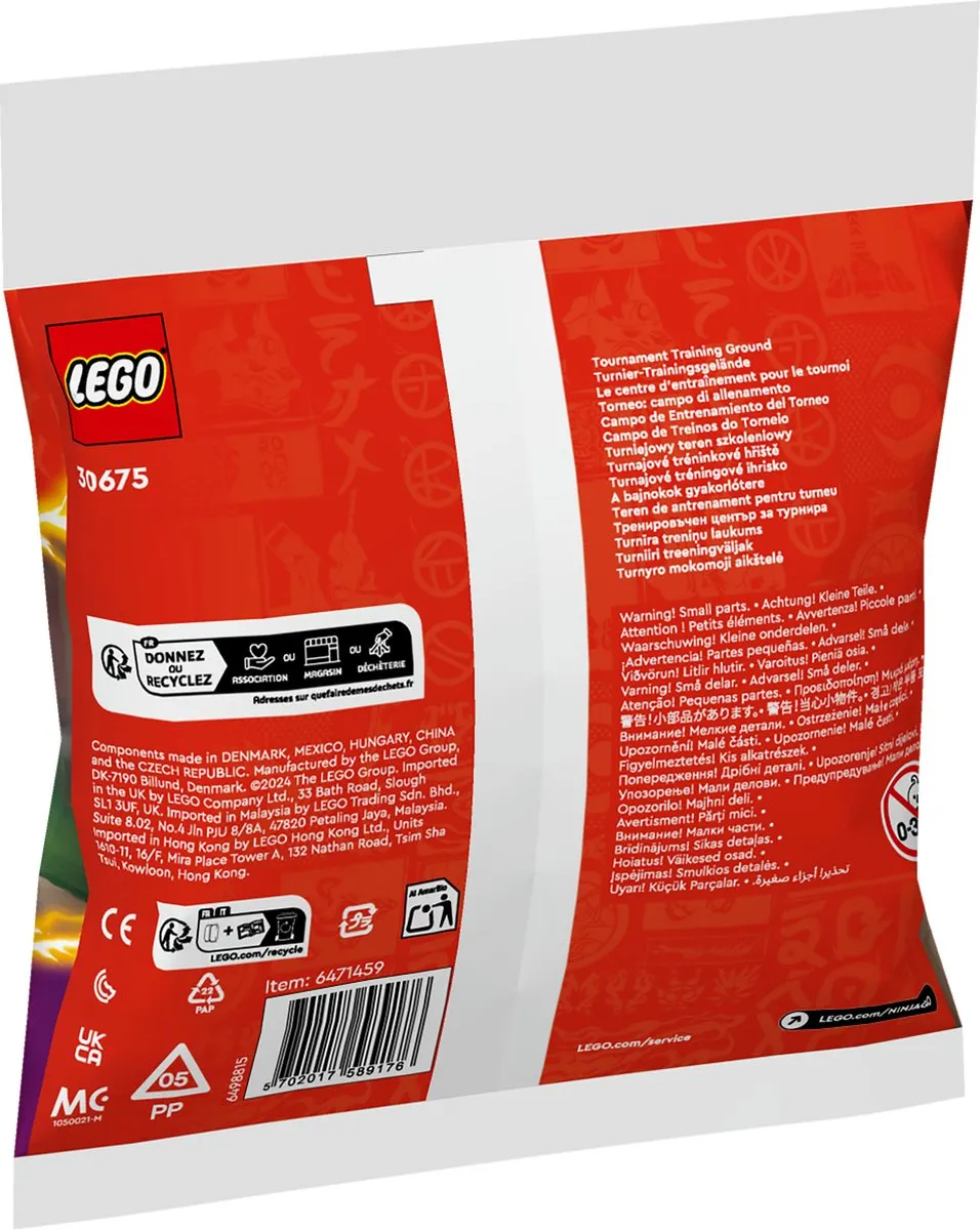 LEGO Ninjago Toernooi Trainingsveld 30675 - Blauw - afbeelding 6 van 6