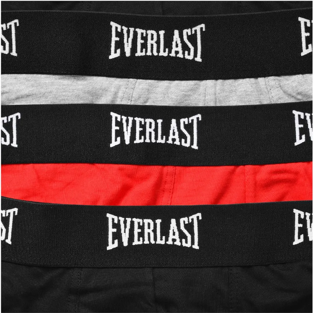 Everlast Bokserki Mannelijk 6 Stuks - XL - Grijs/Zwart