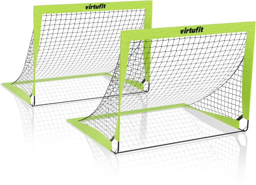 Virtufit Pop-Up Voetbaldoelen 120x90cm