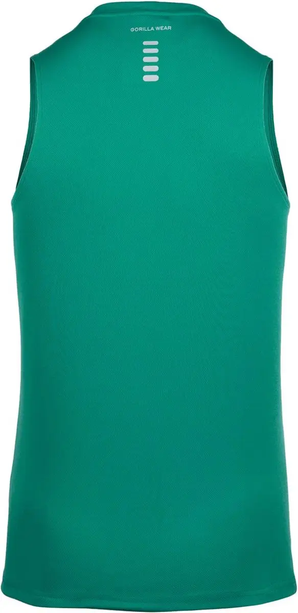 Gorilla Wear Easton Tank Top - Groen/Wit - 2XL