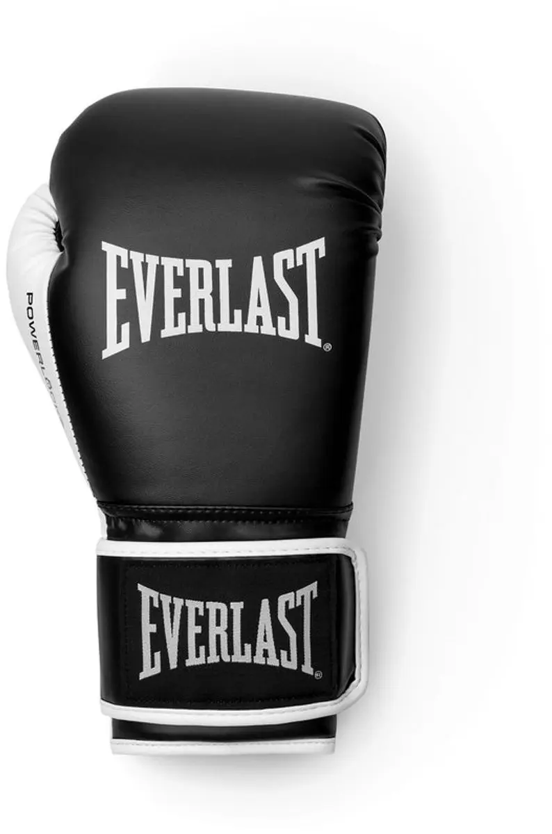 Everlast Powerlock OG Training Kickbokshandschoenen 12 oz - Zwart/Wit