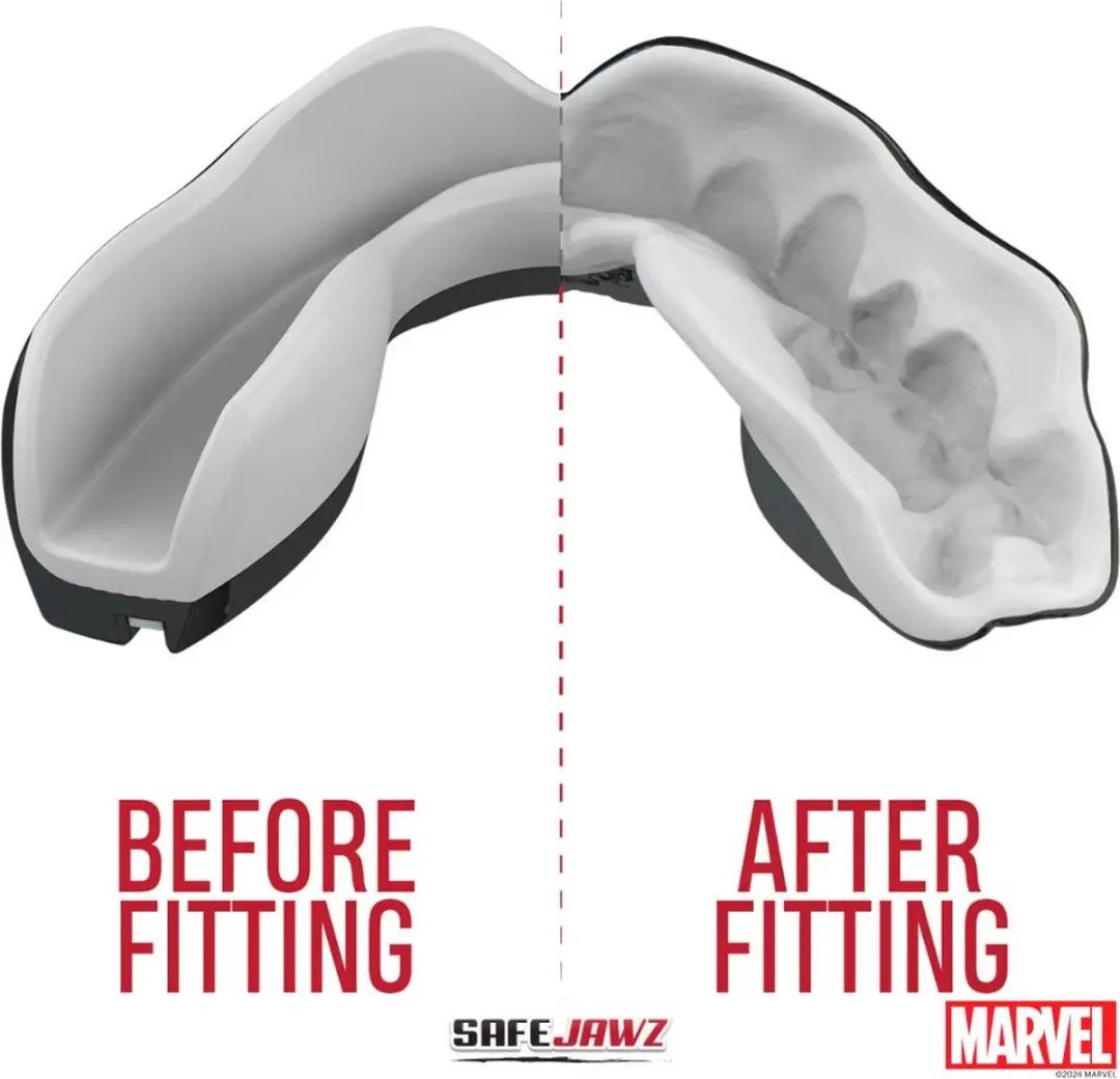 Safejawz Marvel Venom Mouthguard - Zwart - Maat L - afbeelding 6 van 6