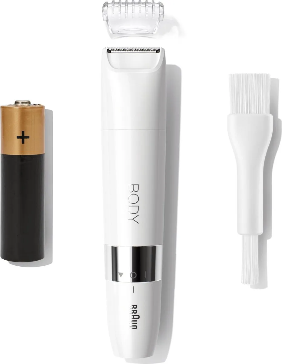 Braun Body BS1000 Mini Trimmer - Wit - afbeelding 6 van 6