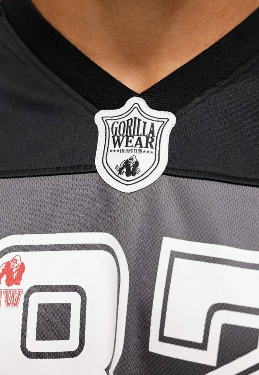 Gorilla Wear Tyler Football Jersey - Zwart/Wit L