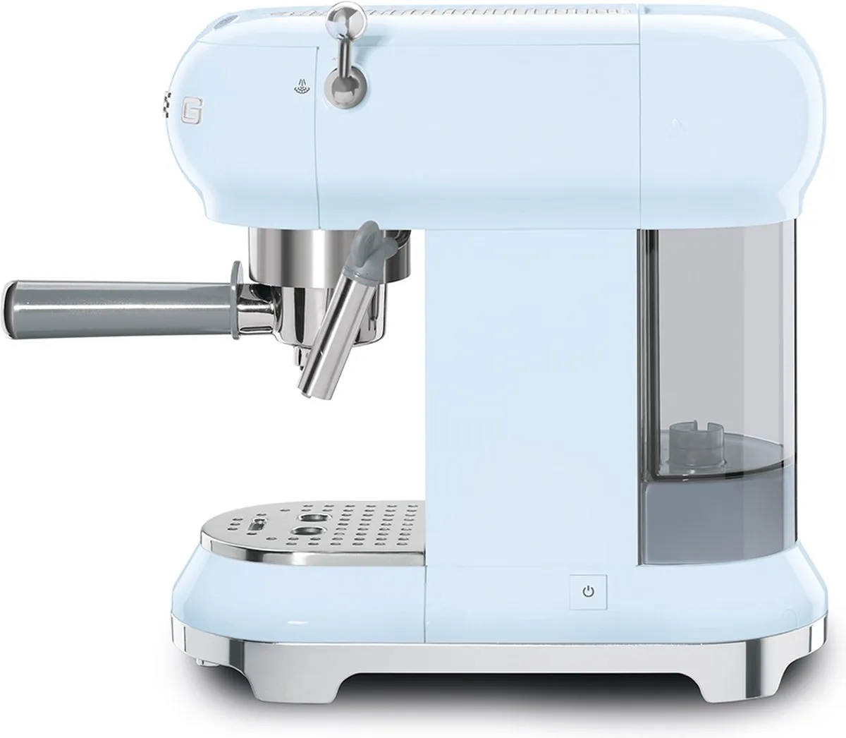 Smeg ECF01PBEU Handmatige Espressomachine - Pastelblauw