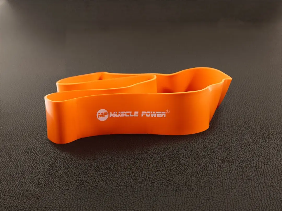Muscle Power Power Band Oranje Super Heavy - afbeelding 6 van 6