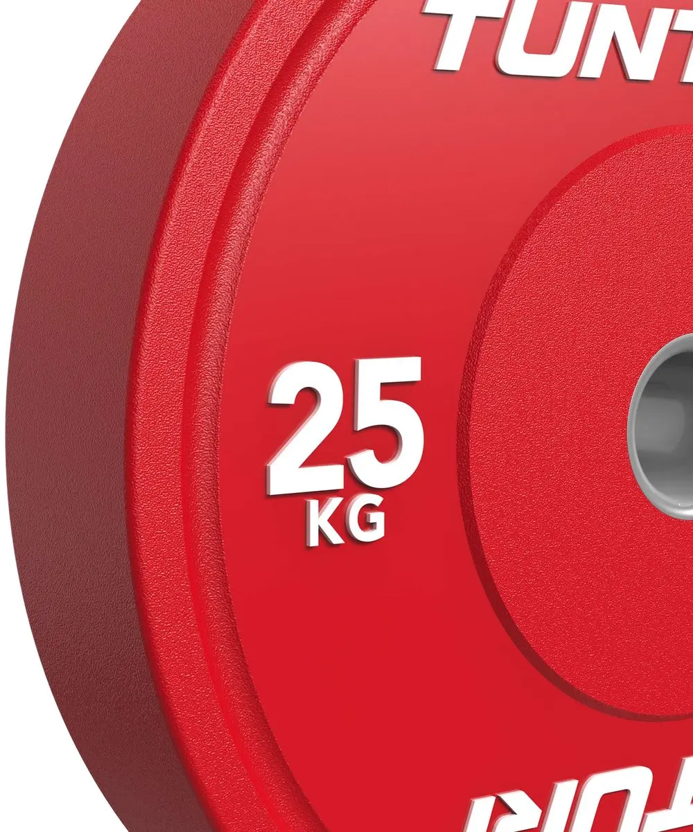 Tunturi Platinum Halterschijf 25kg - Rood