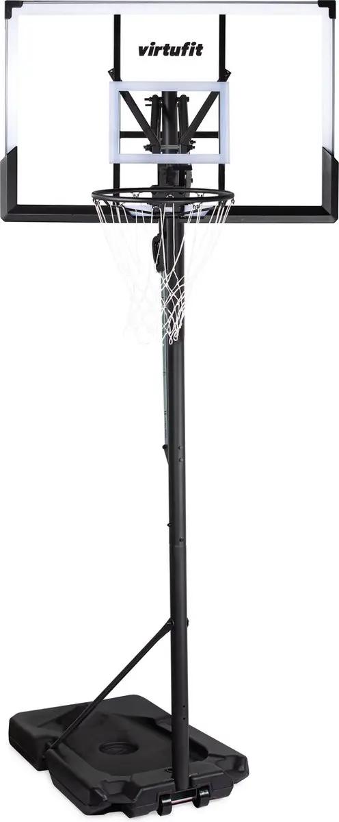 VirtuFit Pro Basketbalpaal 145-305cm - Wit - Officiële hoogte - afbeelding 6 van 6