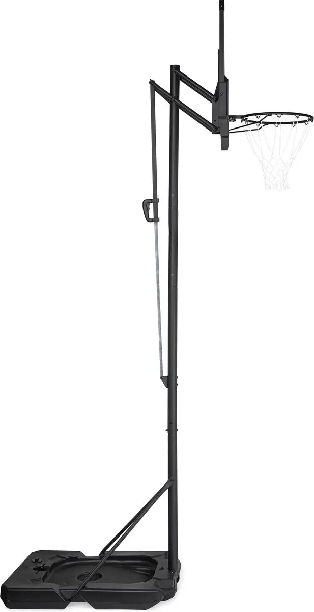 VirtuFit Pro Basketbalpaal 145-305cm - Wit - Officiële hoogte