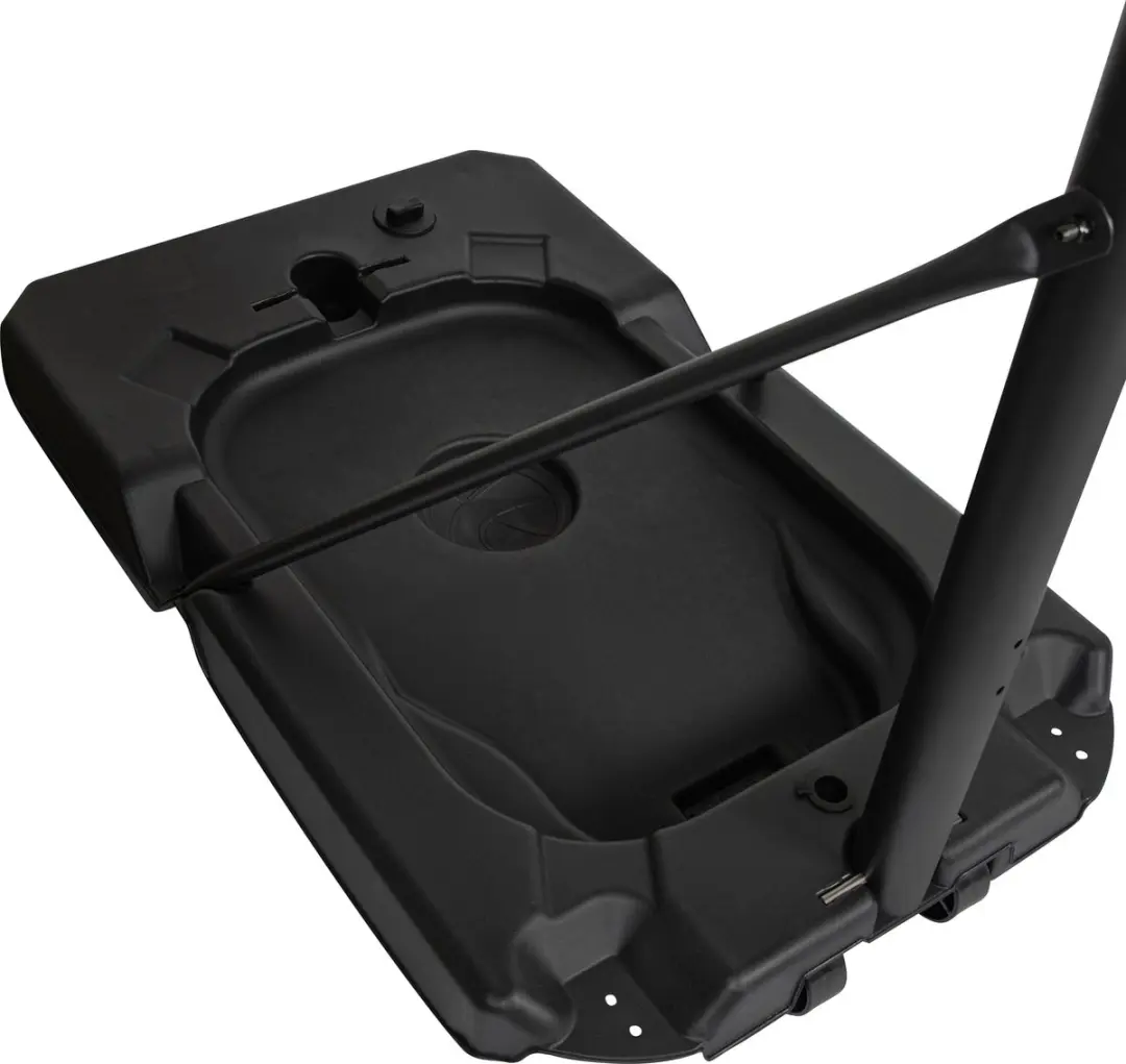 VirtuFit Pro Basketbalpaal 145-305cm - Wit - Officiële hoogte