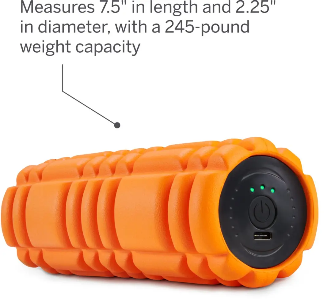 TriggerPoint Nano Vibe Foam Roller - Zwart/Oranje