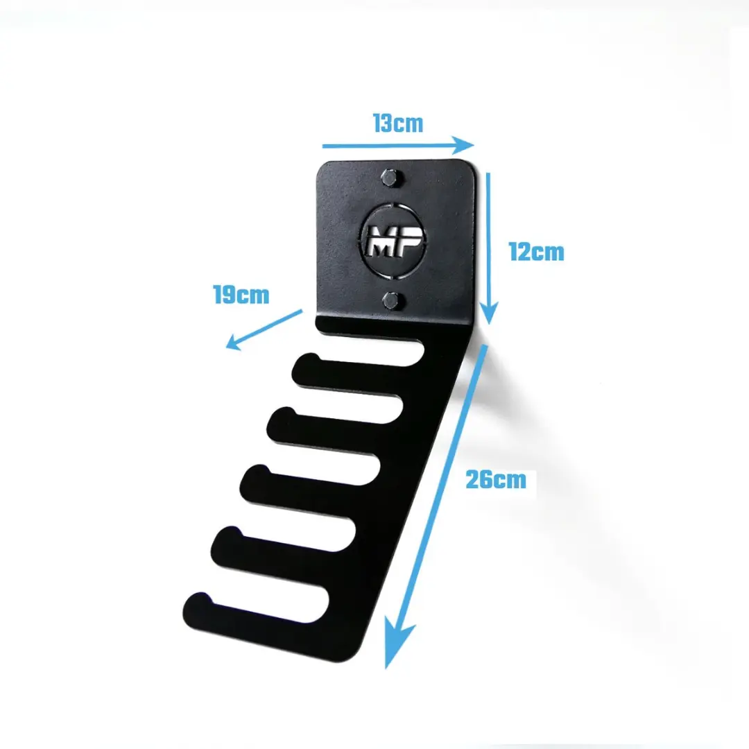 Muscle Power Ophangbeugel voor Powerbands - Zwart