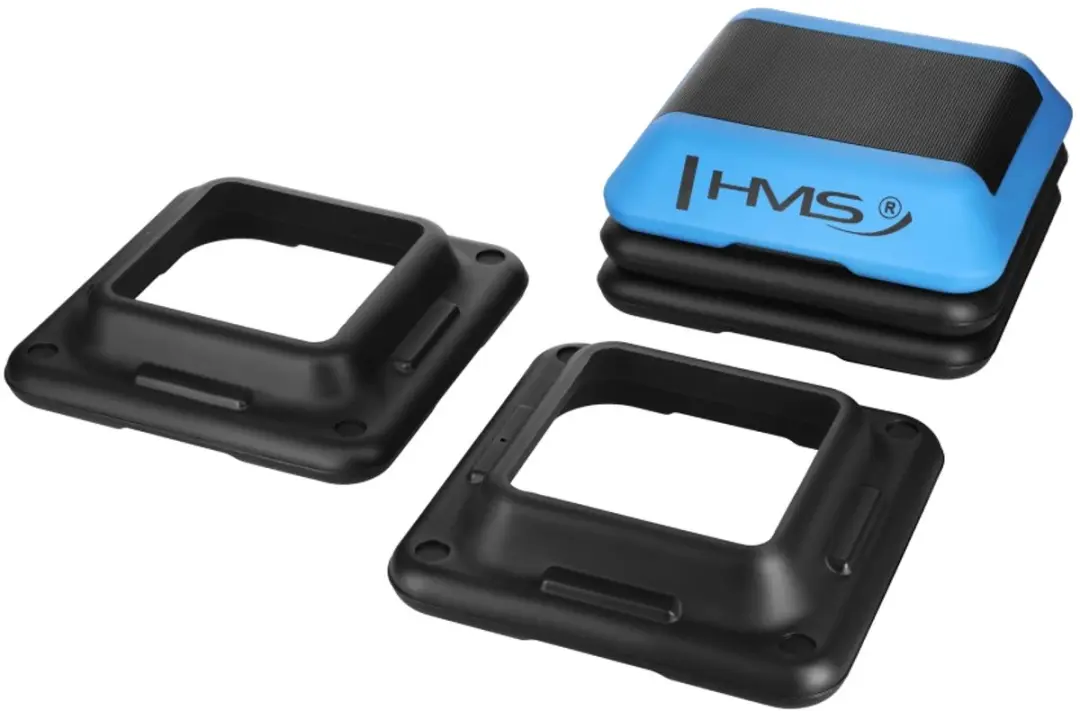HMS Mini Aerobic Step - Zwart/Blauw