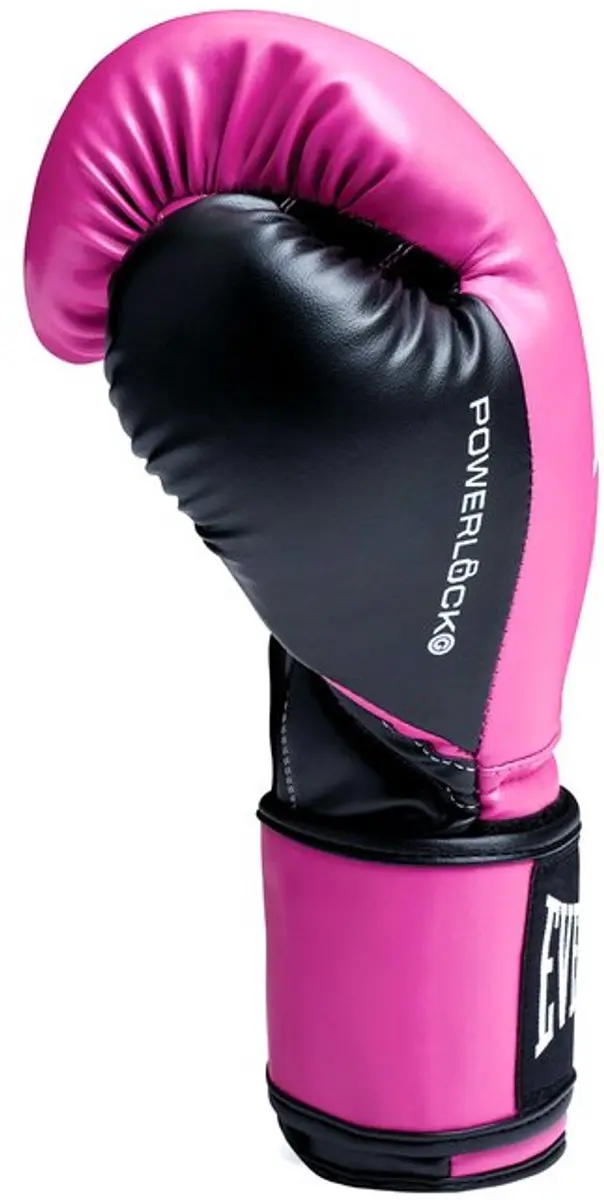 Everlast Powerlock OG Training Kickbokshandschoenen 14 oz - Roze/Zwart