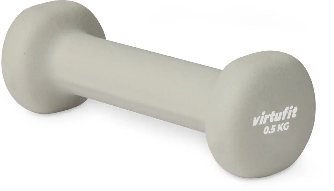 VirtuFit Vinyl Dumbbellset 0,5/1/1,5kg - 6kg - Grijs