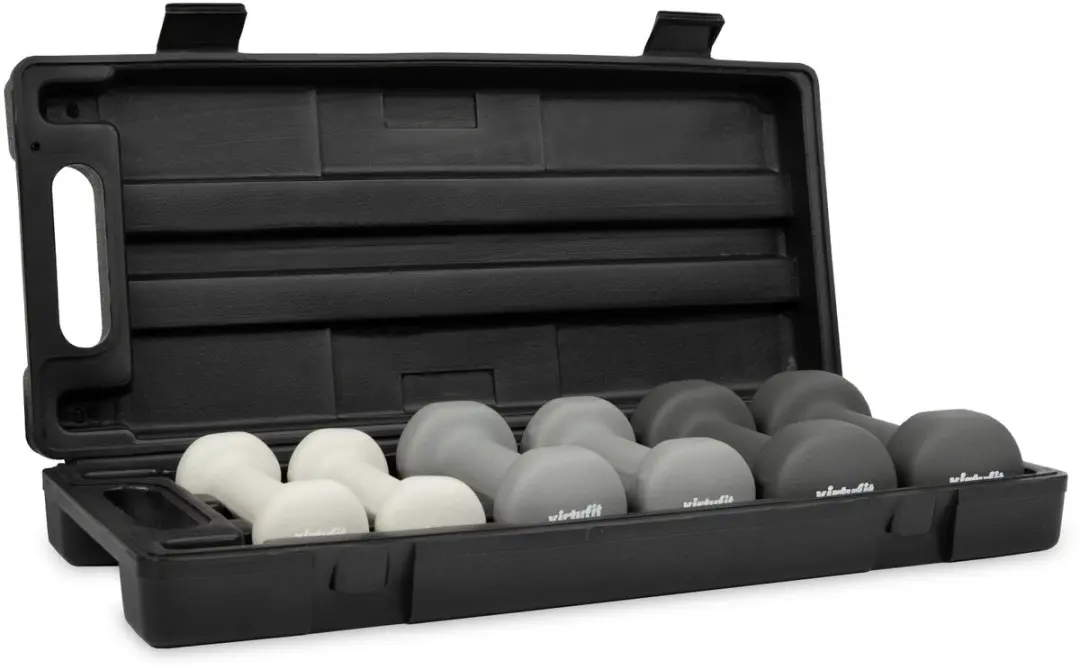 VirtuFit Vinyl Dumbbellset 0,5/1/1,5kg