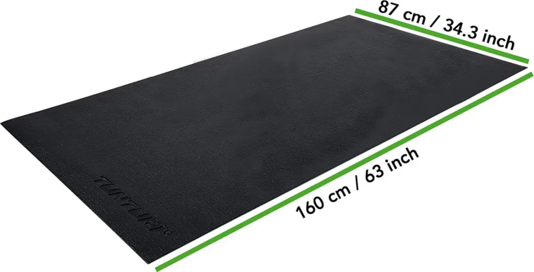 Tunturi Crosstrainer Mat 160x87cm - Zwart