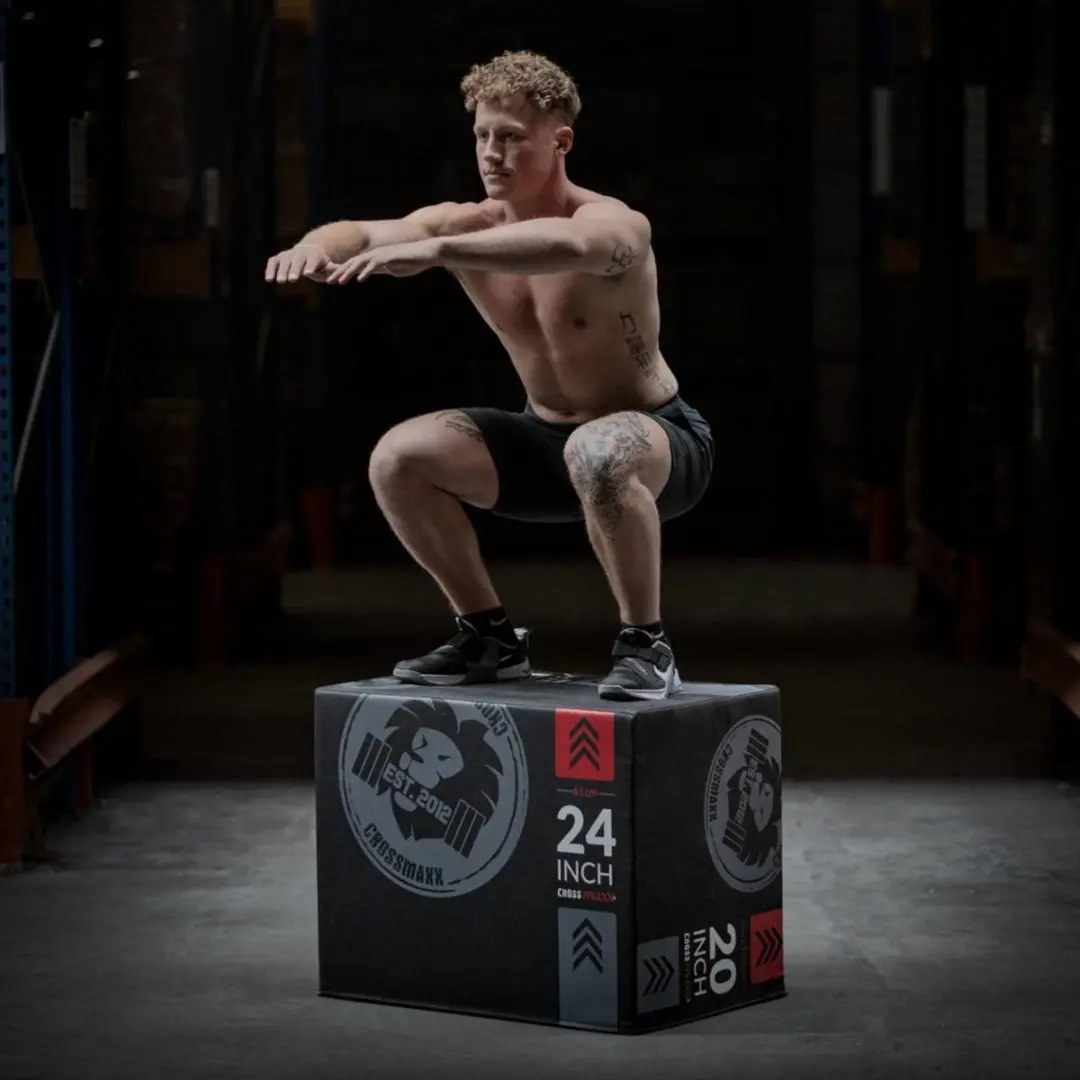LifeMaxx Crossmaxx 3-in-1 Soft Plyobox - Zwart