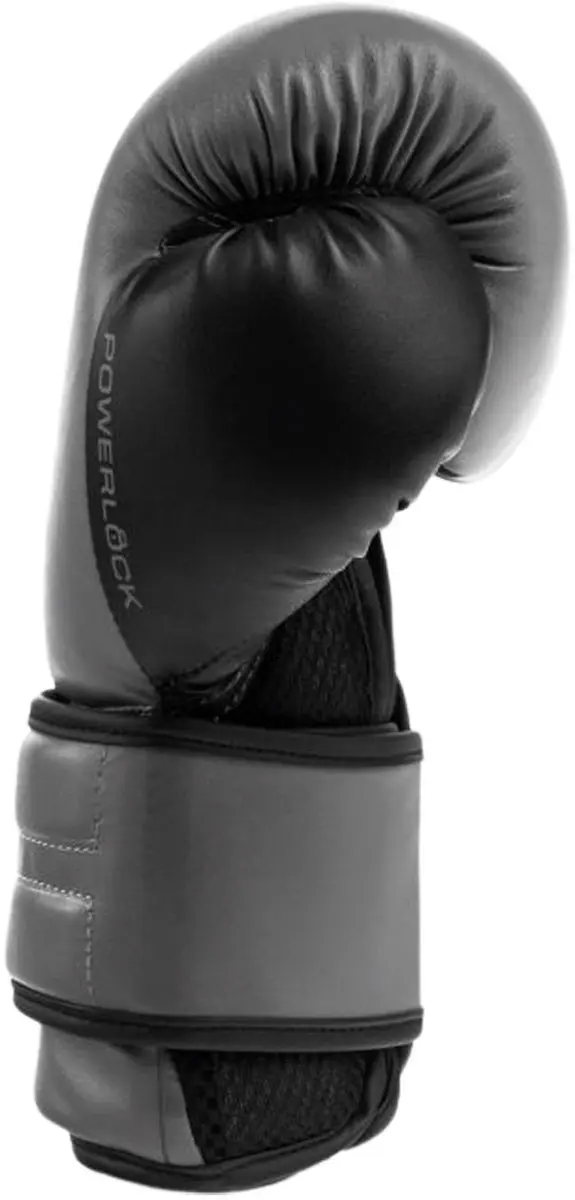 Everlast Powerlock 2R Bokshandschoenen 10 - Grijs/Zwart